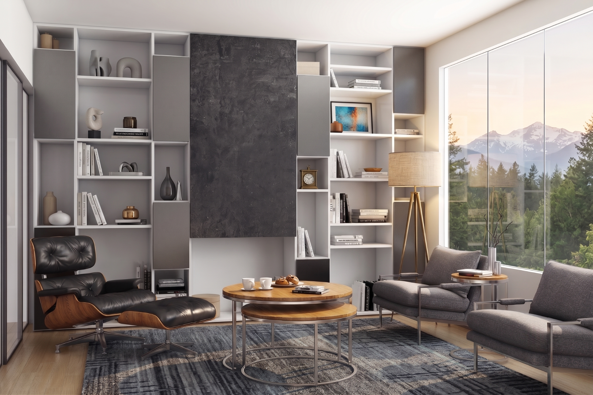 Modern Reading Nook