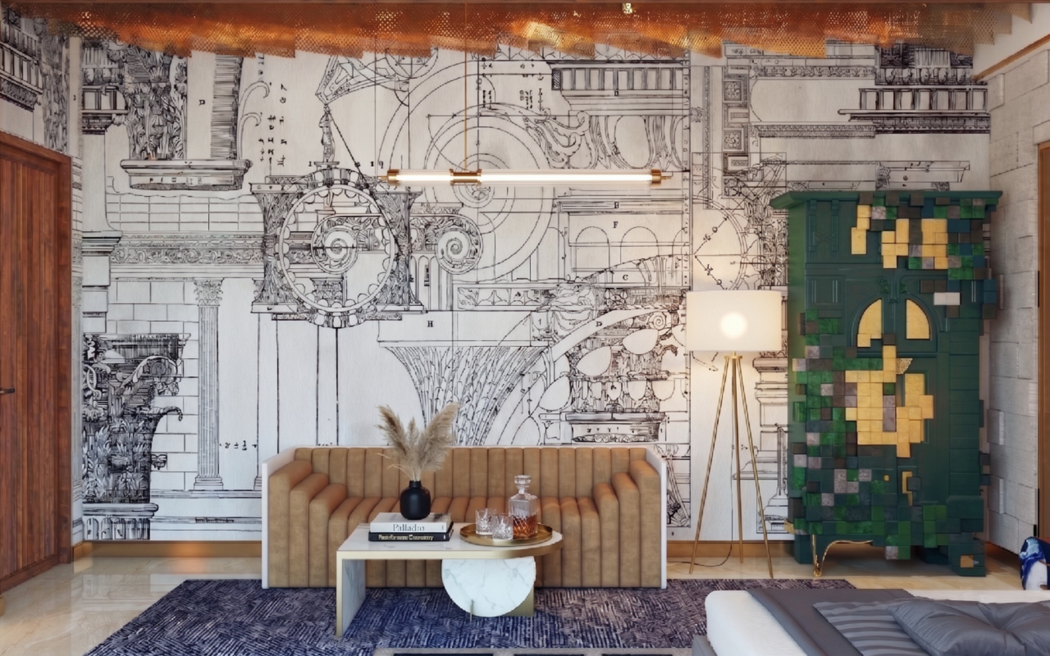 Artistic Living Space